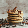 Load image into Gallery viewer, Caramel and pecan cookie, cookie by post, gifting, cookies online, caramel, cookie, pecan