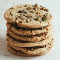 Load image into Gallery viewer, Pistachio, Dark Chocolate and Smoked Sea Salt Cookie