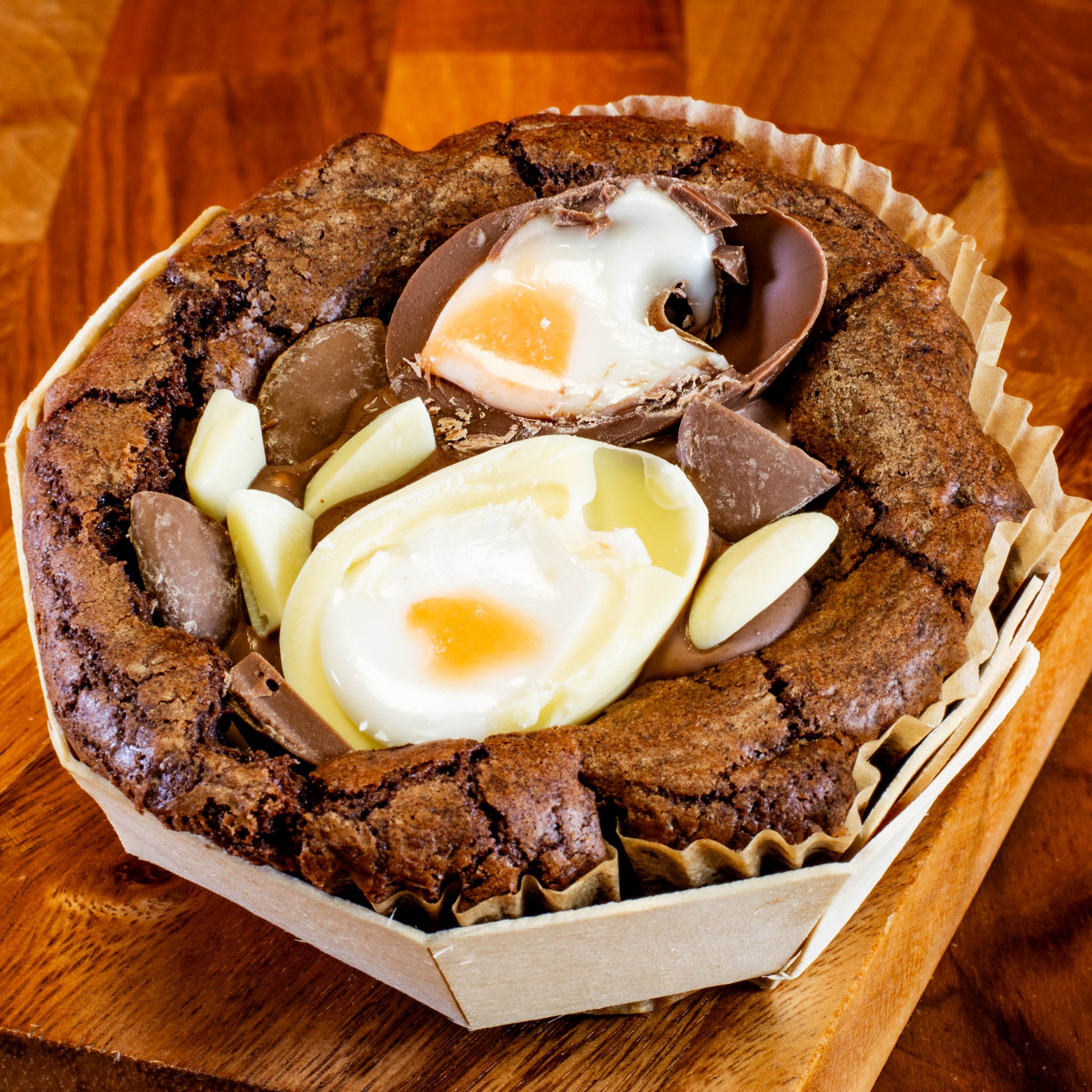 Creme Egg Brookie Pie (350g)