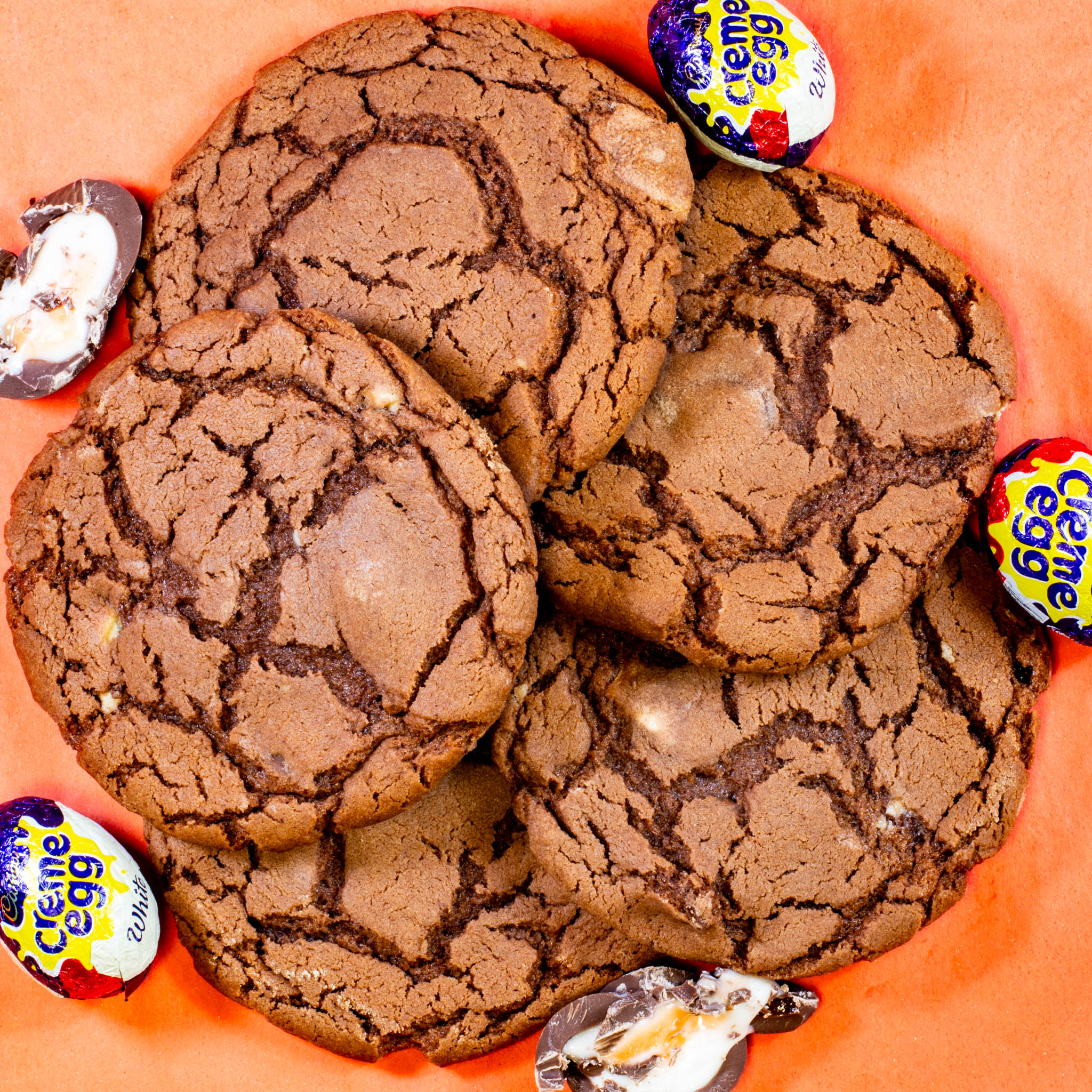 Creme Egg Cookie