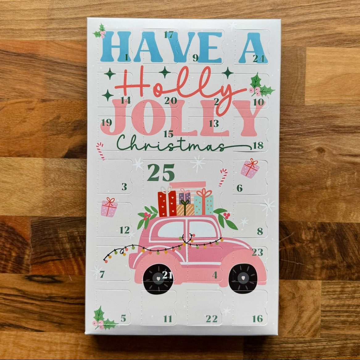 Cookie Dough Advent Calendar