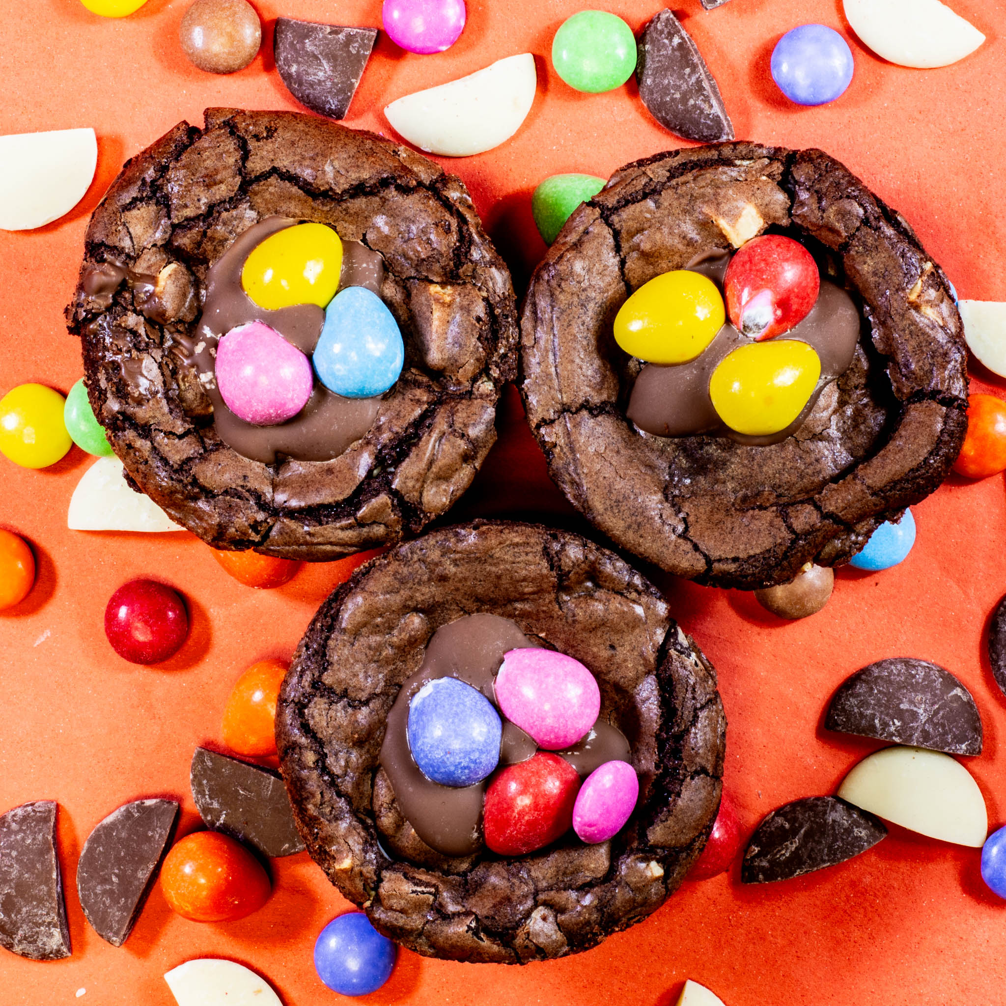 Smarties Egg Brookie Cup