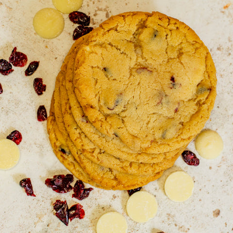 White Chocolate and Cranberry