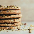 Load image into Gallery viewer, Pistachio, Dark Chocolate and Smoked Sea Salt Cookie
